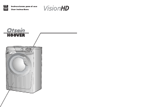 Handleiding Otsein-Hoover VHD 611-37 Wasmachine
