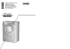 Manual Otsein-Hoover VHD 712-37 Washing Machine