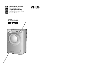 Manual Otsein-Hoover VHDF 6124-37 Washing Machine