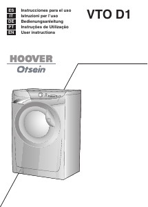 Manual Otsein-Hoover VTO 712D12/1-37 Washing Machine