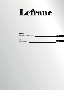 Manual Lefranc LF H632K/1 Hob