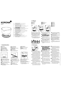 Mode d’emploi Korona 76111 Roy Balance de cuisine