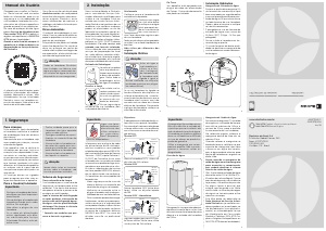 Manual Electrolux LPE16 Máquina de lavar roupa