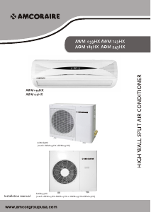 Manual Amcor AOM 183HX Air Conditioner