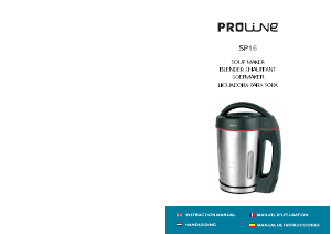 Mode d’emploi Proline SP16 Blender