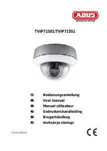 Handleiding Abus TVIP71501 IP camera