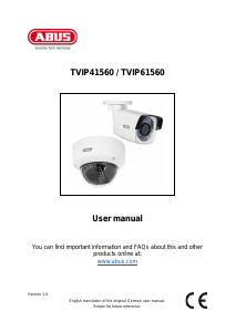 Handleiding Abus TVIP61560 IP camera