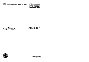 Manual de uso Otsein-Hoover OHND 322-37 Lavavajillas