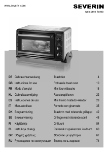 Manuale Severin TO 2036 Forno