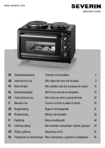 Manuale Severin TO 2044 Forno
