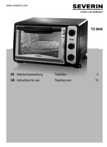 Manual Severin TO 9949 Oven