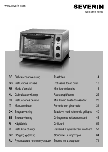 Manual Severin TO 9488 Oven