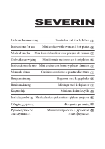 Manual Severin TO 2043 Oven