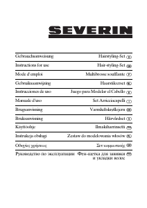 Manual de uso Severin HC 6857 Moldeador