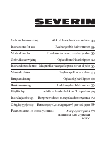 Εγχειρίδιο Severin HS 7819 Κουρευτική μηχανή