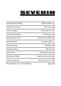 Manual de uso Severin HT 6029 Secador de pelo