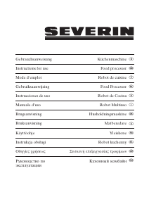 Руководство Severin KM 3887 Кухонный комбайн