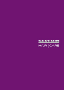 Manual de uso Severin HC 0610 Plancha de pelo