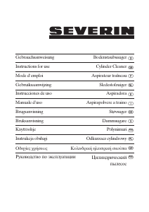 Manual de uso Severin BR 7962 Aspirador