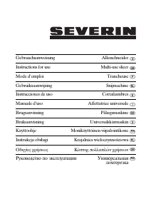 Mode d’emploi Severin AS 3947 Trancheuse