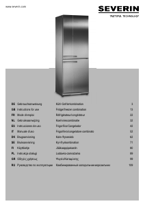 Manual Severin KS 9862 Fridge-Freezer