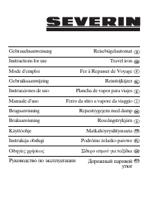 Instrukcja Severin BA 3233 Żelazko