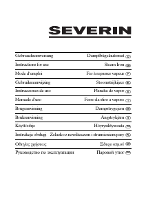 Manual de uso Severin BA 3245 Plancha