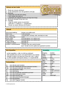 Handleiding 999 Games Caverna