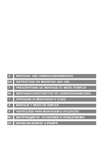 Manuale Rosières RHD 8 IN Cappa da cucina