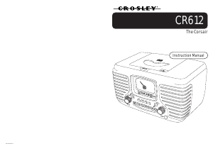 Handleiding Crosley CR612 Corsair Radio