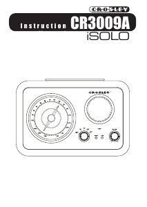 Handleiding Crosley CR3009A iSolo Radio