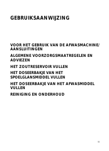 Handleiding Whirlpool ADG 9415/1 Vaatwasser