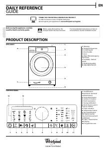 Bruksanvisning Whirlpool FSCR 12442 Tvättmaskin