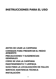 Manual de uso Whirlpool AKR 920 IX Campana extractora