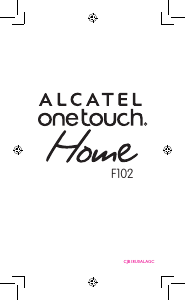 Handleiding Alcatel F102 One Touch Home Draadloze telefoon