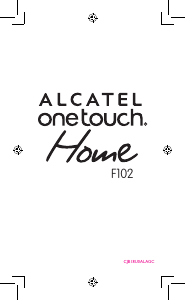 Bruksanvisning Alcatel F102 One Touch Home Trådlös telefon