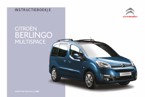 Handleiding Citroën Berlingo MultiSpace (2016)