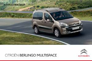 Handleiding Citroën Berlingo Multispace (2013)