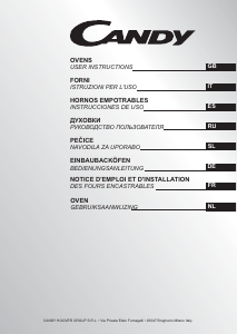 Manual Candy FXP 695/1 X Oven