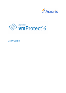 Handleiding Acronis vmProtect 6