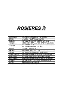 Priručnik Rosières RBS 93680/2 IN Kuhinjska napa
