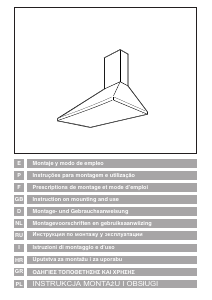 Manual Rosières RDM 61 RB Cooker Hood