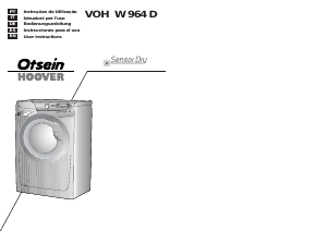 Bedienungsanleitung Otsein-Hoover VOH W964D-37 Waschtrockner