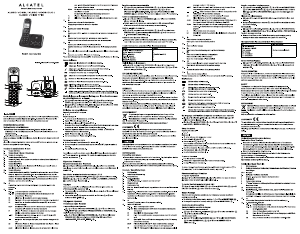 Handleiding Alcatel XL280 Voice Draadloze telefoon