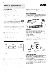 Manual de uso AKO BY 801 S Calefactor