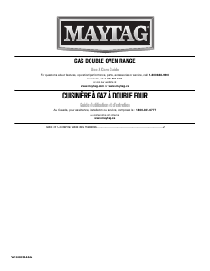 Mode d’emploi Maytag MGT8720DS Gemini Cuisinière