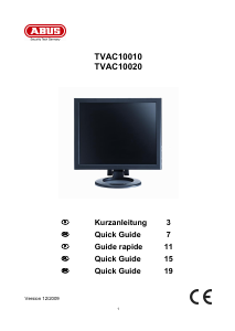 Brugsanvisning Abus TVAC10010 LCD-skærm