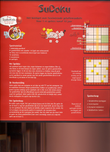 Handleiding 999 Games SuDoku - Het bordspel