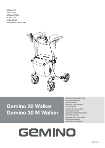 Manual de uso Gemino 30 Walker M Rollator