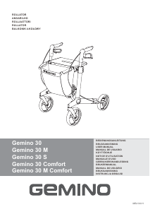 Manual de uso Gemino 30 M Comfort Rollator